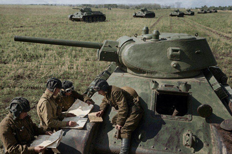 The Battle of Kursk, 1943